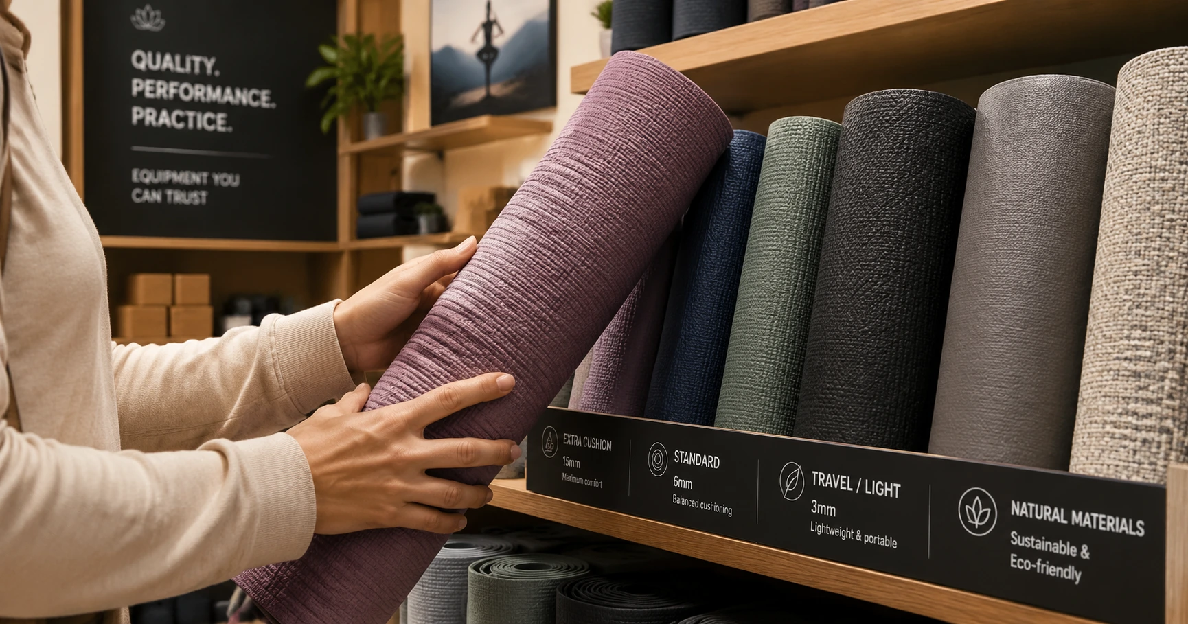 Mua thảm tập yoga ở đâu: Hướng dẫn chọn mua đúng cách - image 2 Mua thảm tập yoga ở đâu: Hướng dẫn chọn mua đúng cách - image 2