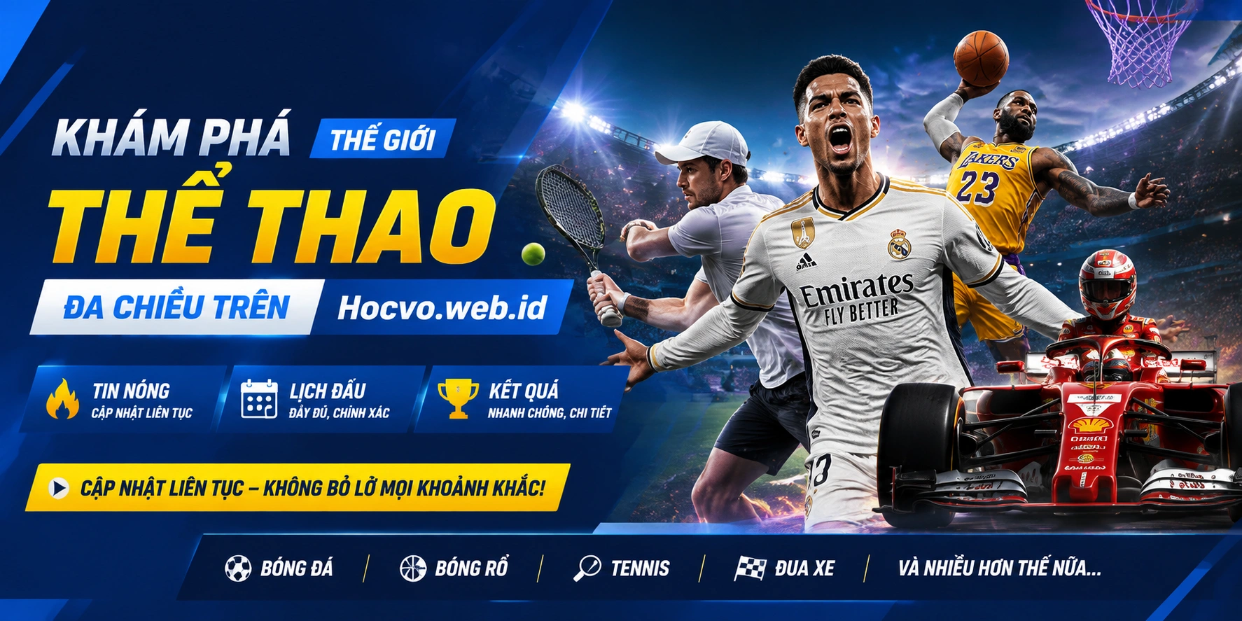 Bài nổi bật về sự kiện thể thao lớn